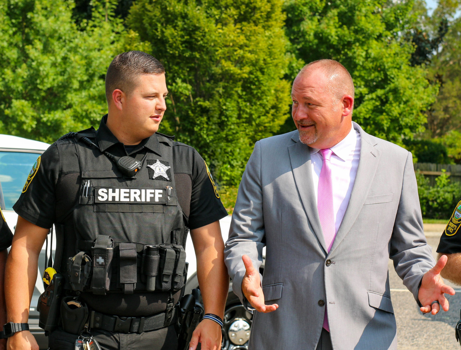 Cherry-63 Mike Cherry with local sheriff department