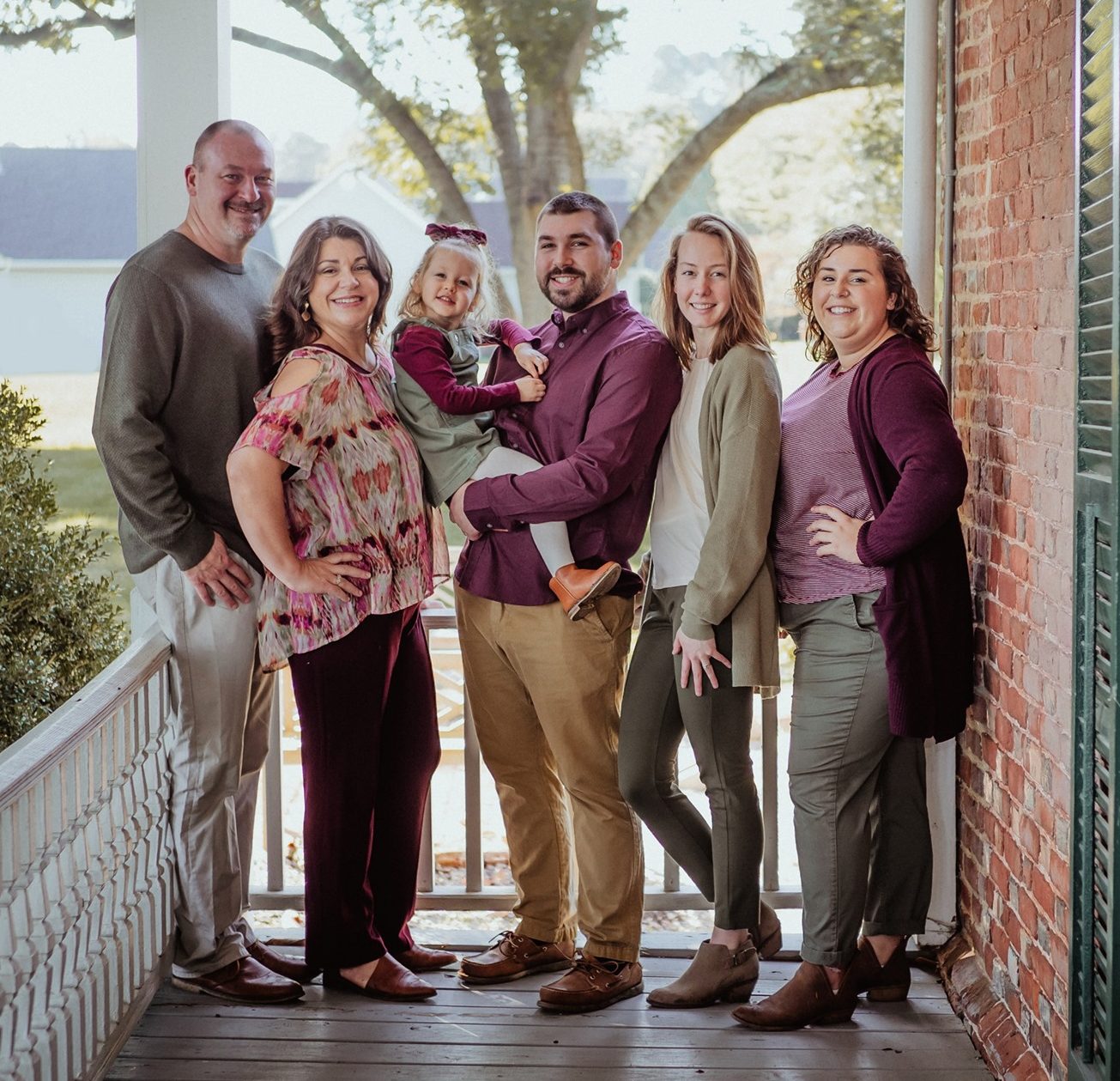 Mike Cherry's family